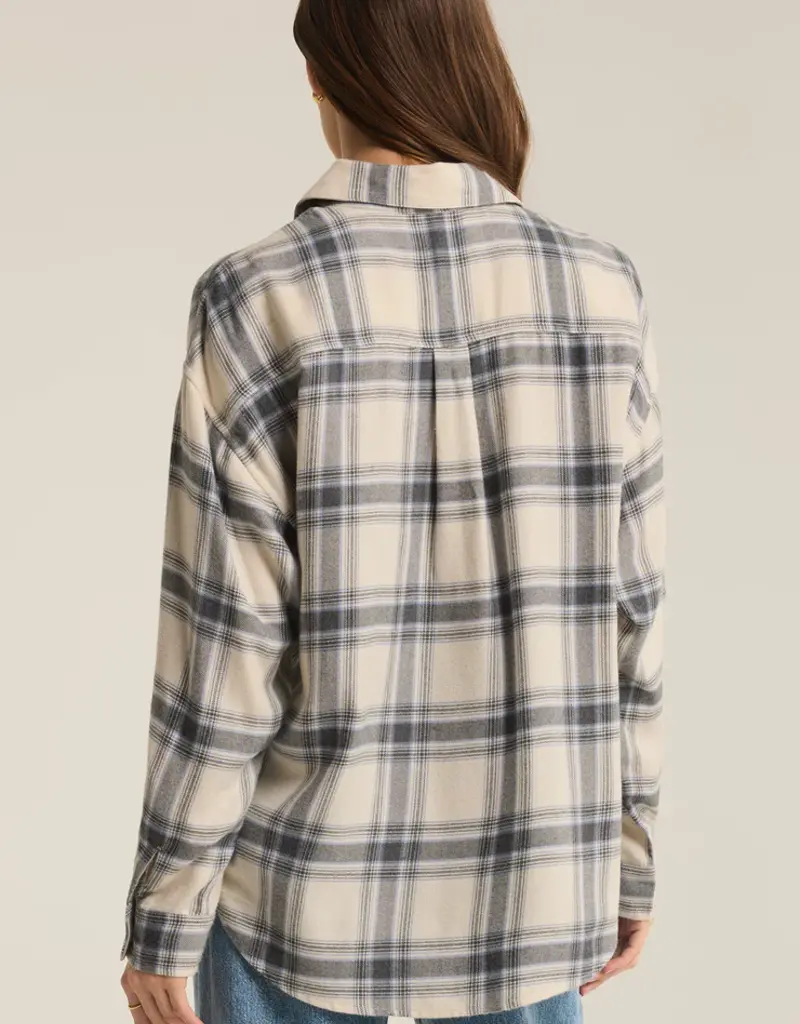 Z Supply River Plaid Button Up