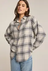 Z Supply River Plaid Button Up