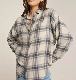 Z Supply River Plaid Button Up