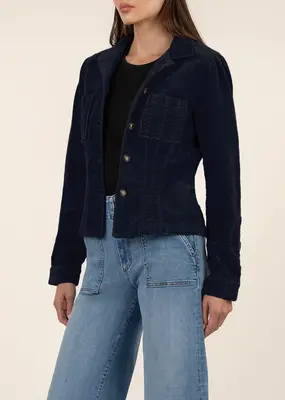Kut from the Kloth Kyra Corduroy Jacket With Buttons