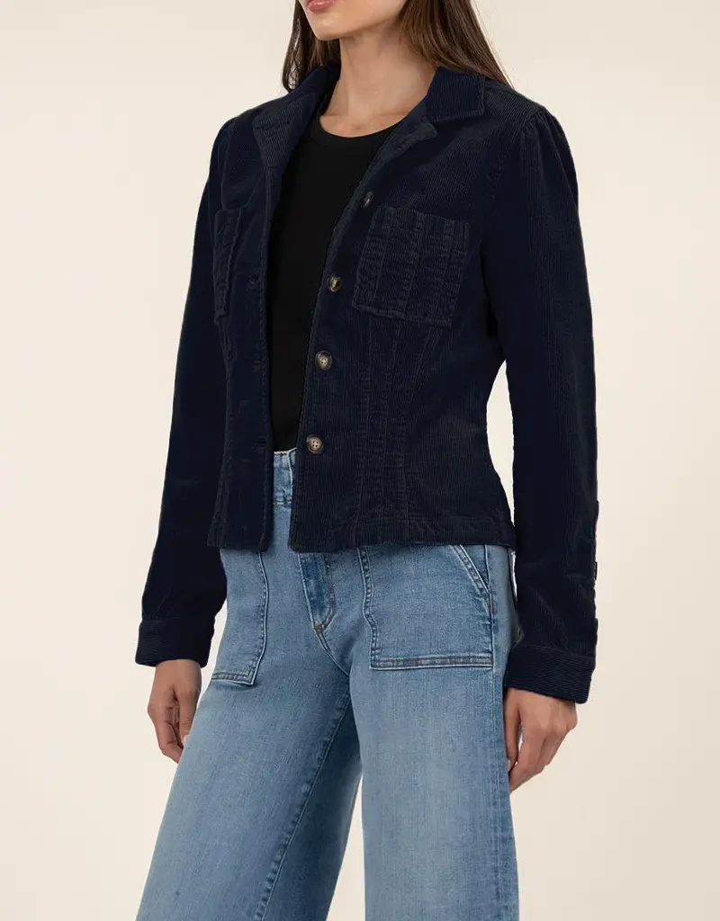 Kut from the Kloth Kyra Corduroy Jacket With Buttons