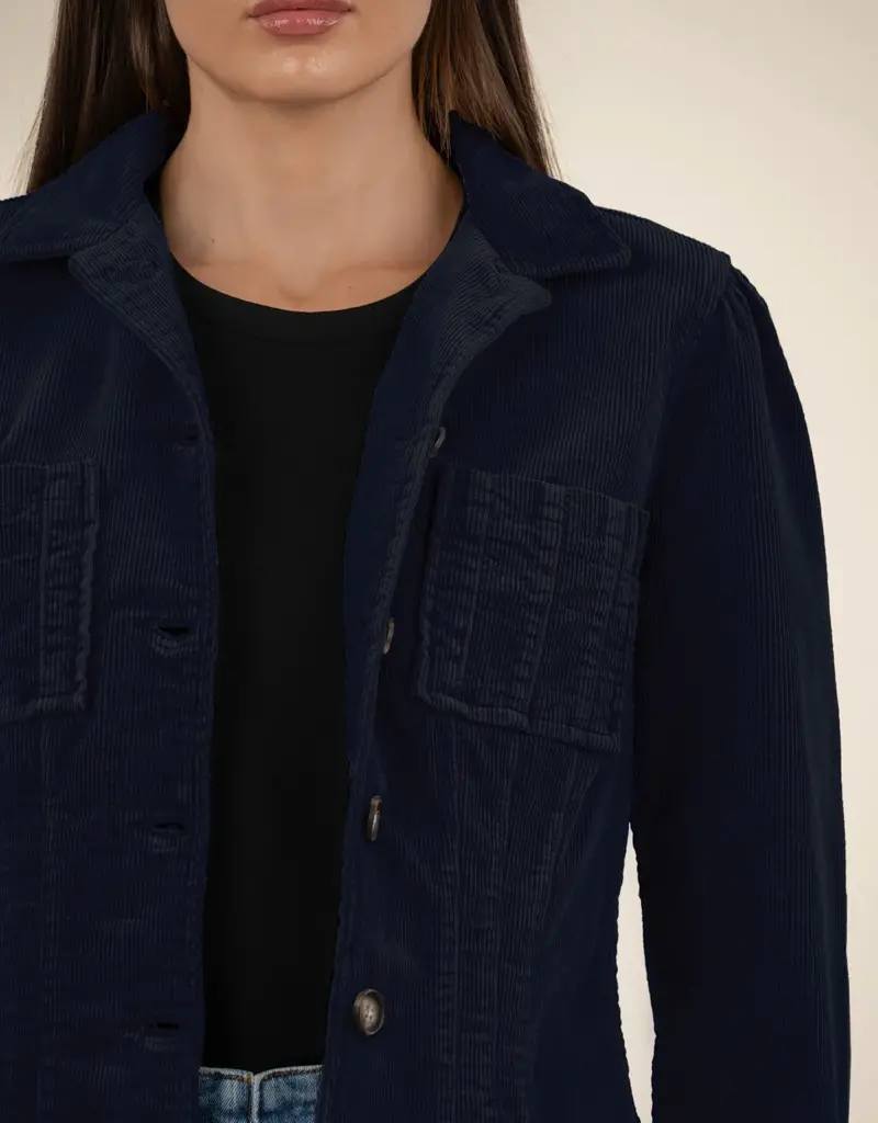 Kut from the Kloth Kyra Corduroy Jacket With Buttons