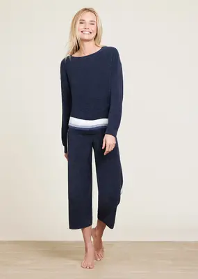 Barefoot Dreams Ccul Multi Stripe Pullover