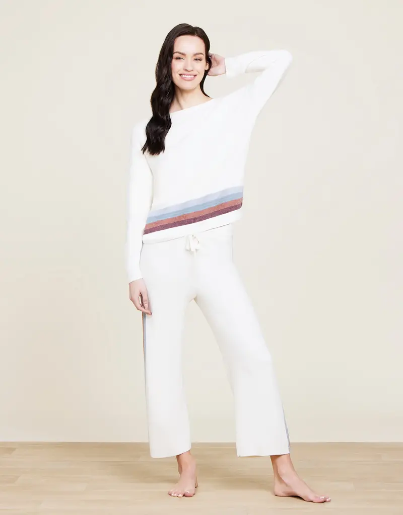 Barefoot Dreams Ccul Multi Stripe Pullover