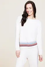 Barefoot Dreams Ccul Multi Stripe Pullover
