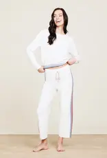 Barefoot Dreams Ccul Multi Stripe Wide Leg Pant