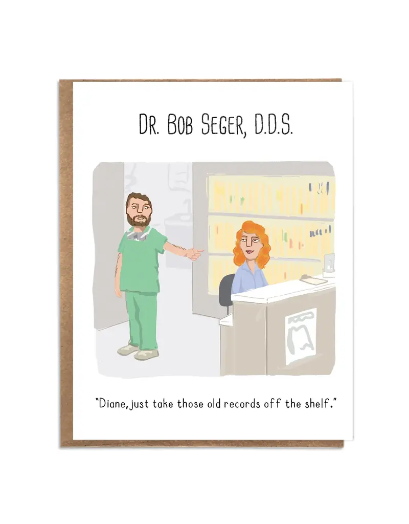 A Zillion Dollars Bob Seger Card