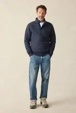 Faherty Epic Quilted Fleece Pullover