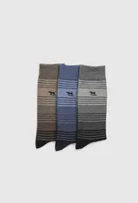 Rodd & Gunn Stratford Stripes Sock 3 Pack