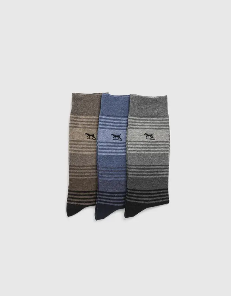 Rodd & Gunn Stratford Stripes Sock 3 Pack