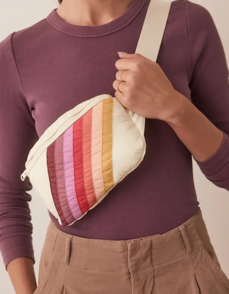 Marine Layer Archive Puffer Fanny Stripe