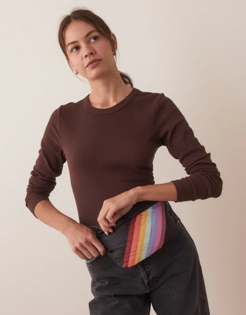 Marine Layer Archive Puffer Fanny Stripe