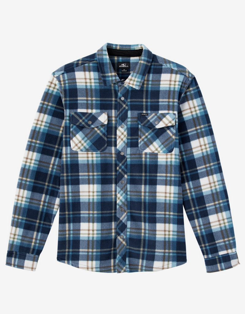 O'Neill Glacier Plaid Superfleece