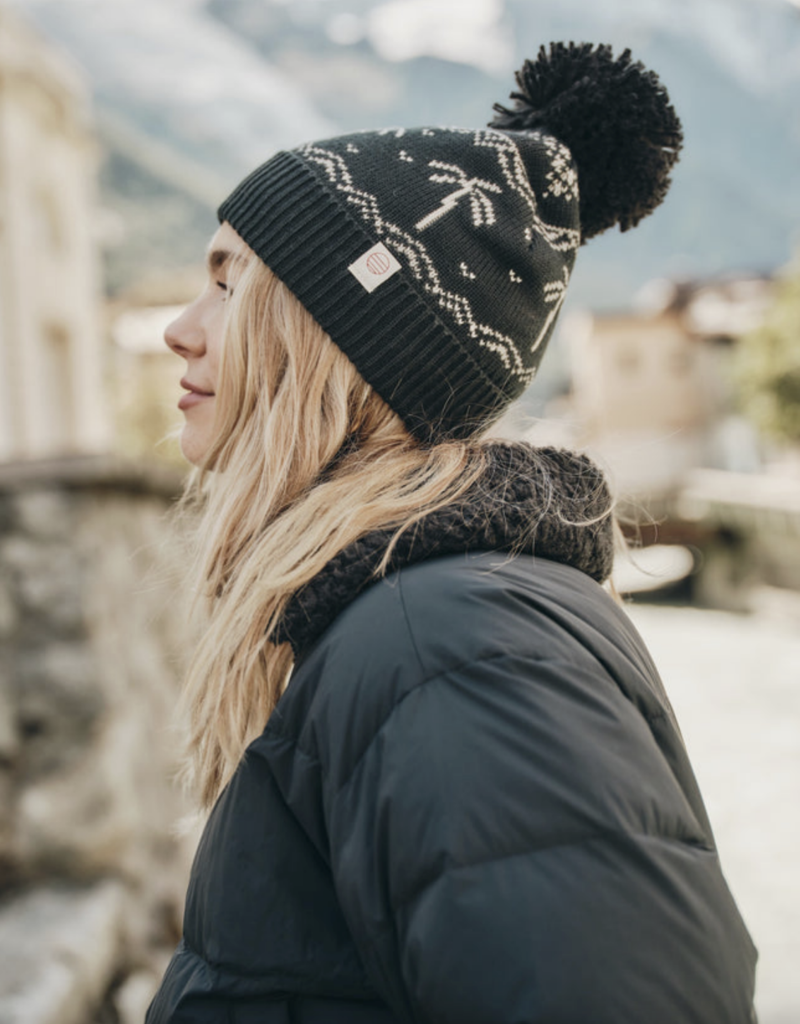 Marine Layer Palm Fair Isle Beanie