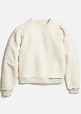 Marine Layer W's Corbet Quilted Puff Sleeve Crewneck