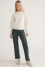 Marine Layer W's Corbet Quilted Puff Sleeve Crewneck