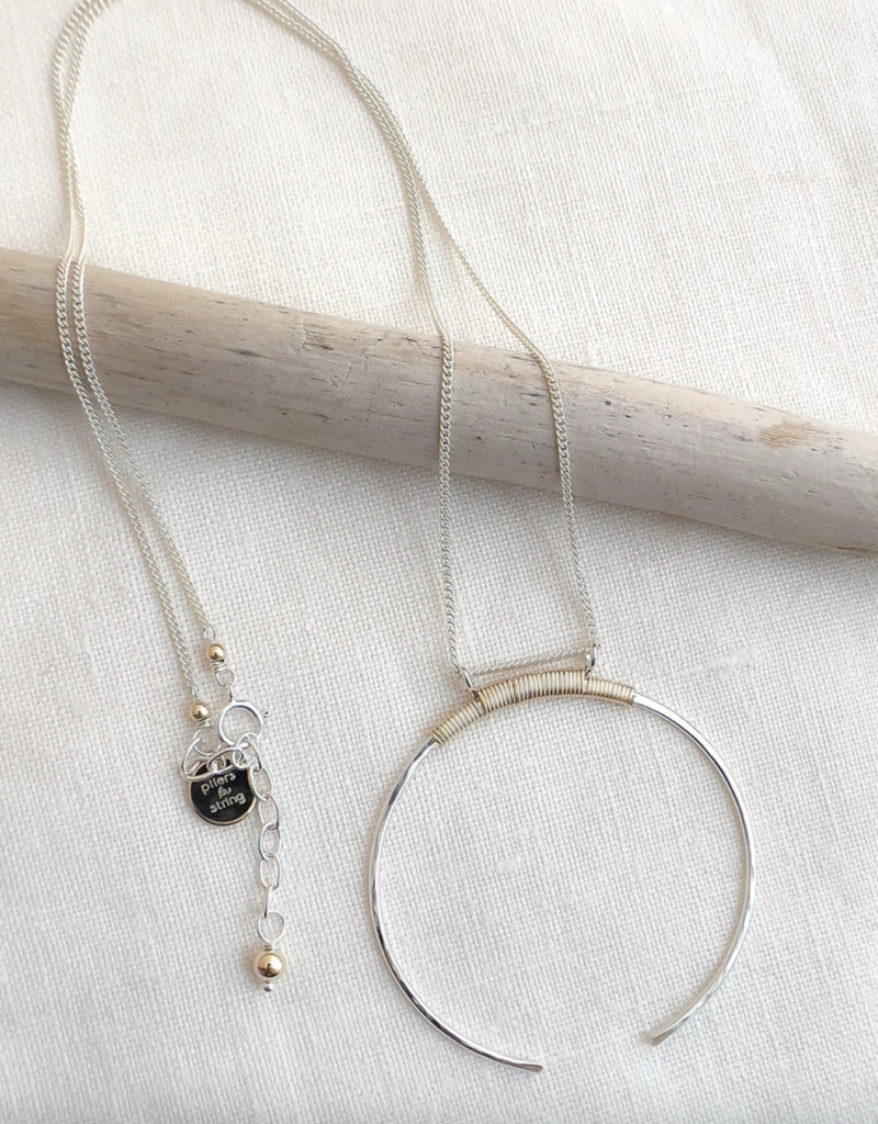 Pliers and String Helix Crescent Medium- Silver