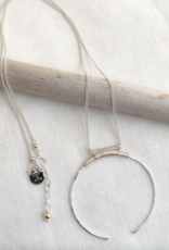 Pliers and String Helix Crescent Large- Silver