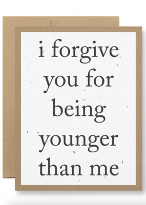 Seedy Cards For Being Younger Than Me