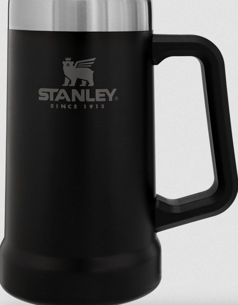 Beer Stein Matte Black 24oz