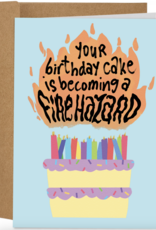 Sleazy Greetings Birthday Cake is Becoming a Fire Hazard