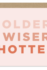 Maddon and Co Older Wiser Hotter Card