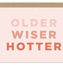 Maddon and Co Older Wiser Hotter Card