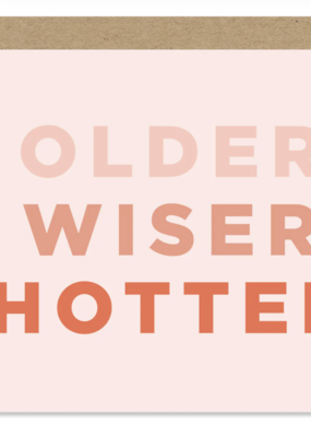 Maddon and Co Older Wiser Hotter Card