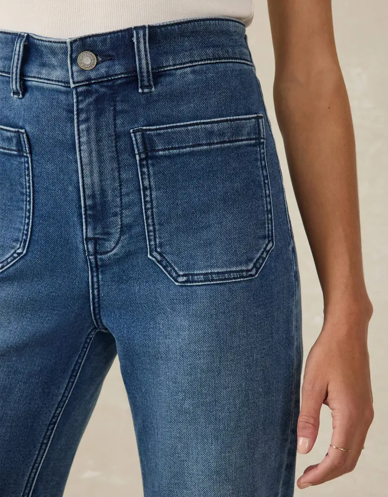 Faherty Stretch Terry Patch Pocket Pant