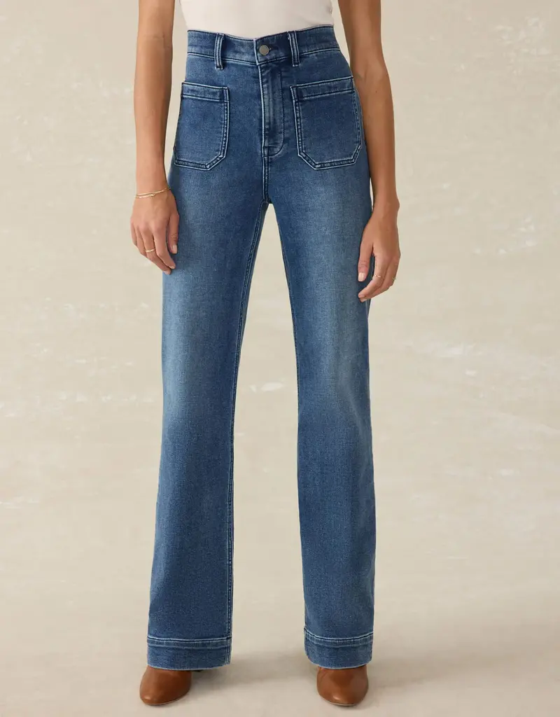 Faherty Stretch Terry Patch Pocket Pant