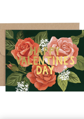 Valentines Day Roses Card