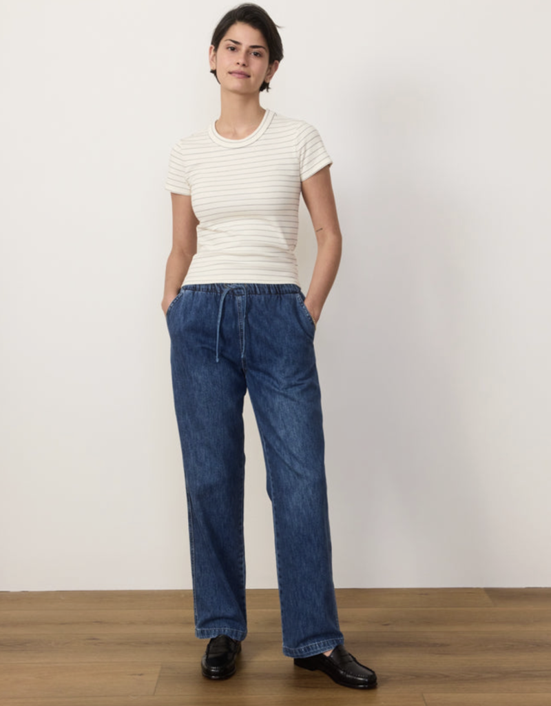 Marine Layer Denim Drawstring Pant