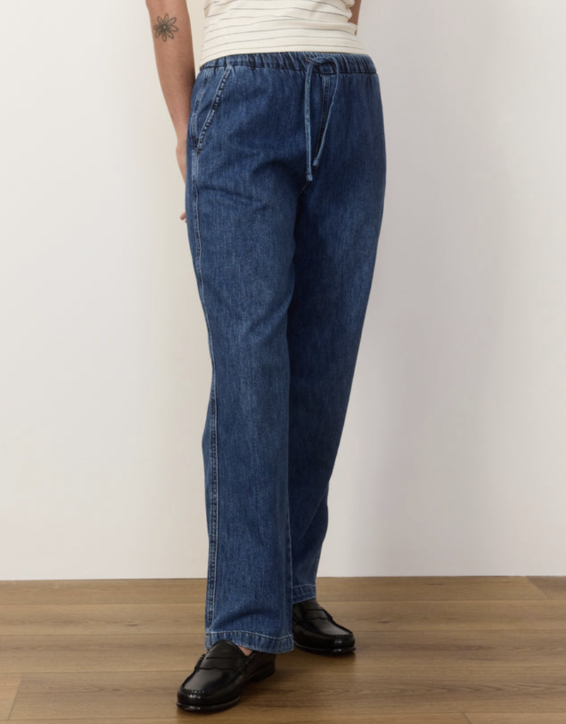 Marine Layer Denim Drawstring Pant