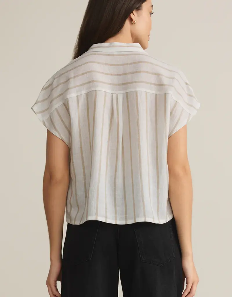 Z Supply Parallel Button Down Top
