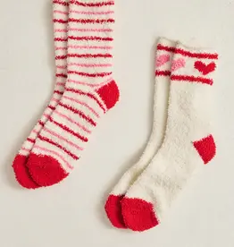 Z Supply 2-Pack Plus Stripe Socks