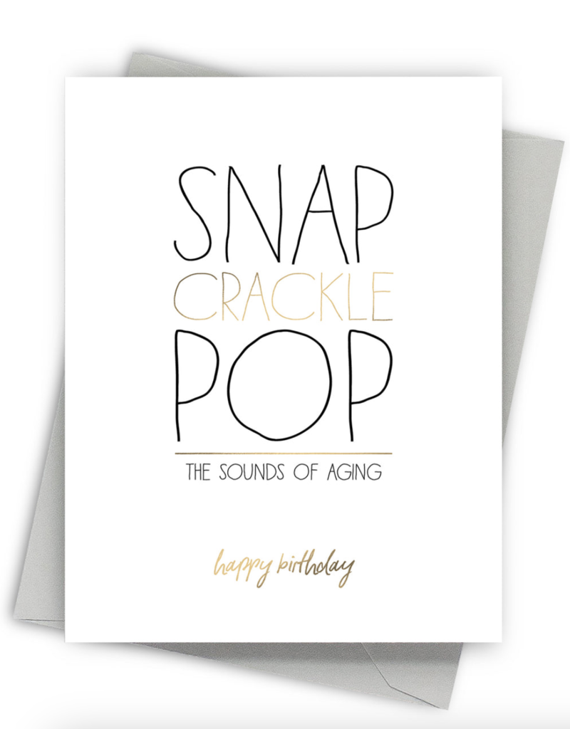 Fine Moments Snap Crackle Pop Birthday