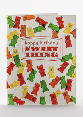 Elum Designs Gummy Birthday Card