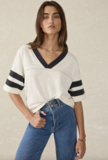 Faherty Sunwashed Slub Varsity Tee
