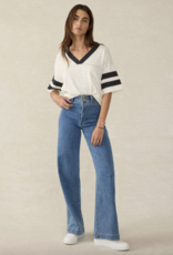 Faherty Sunwashed Slub Varsity Tee