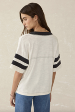 Faherty Sunwashed Slub Varsity Tee