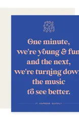 Paloma Paper Co. Turn Down To See-Card