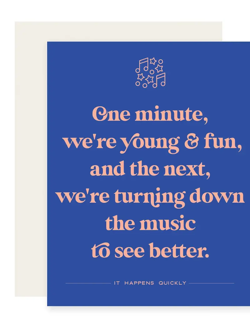 Paloma Paper Co. Turn Down To See-Card