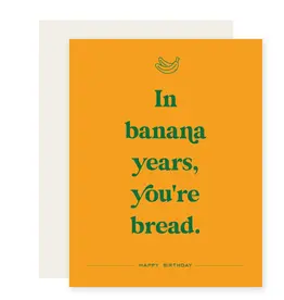 Paloma Paper Co. Banana Years Card