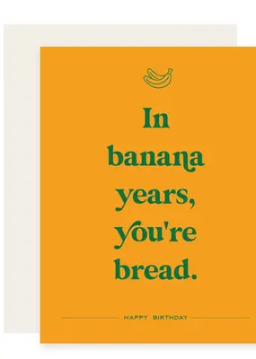 Paloma Paper Co. Banana Years Card