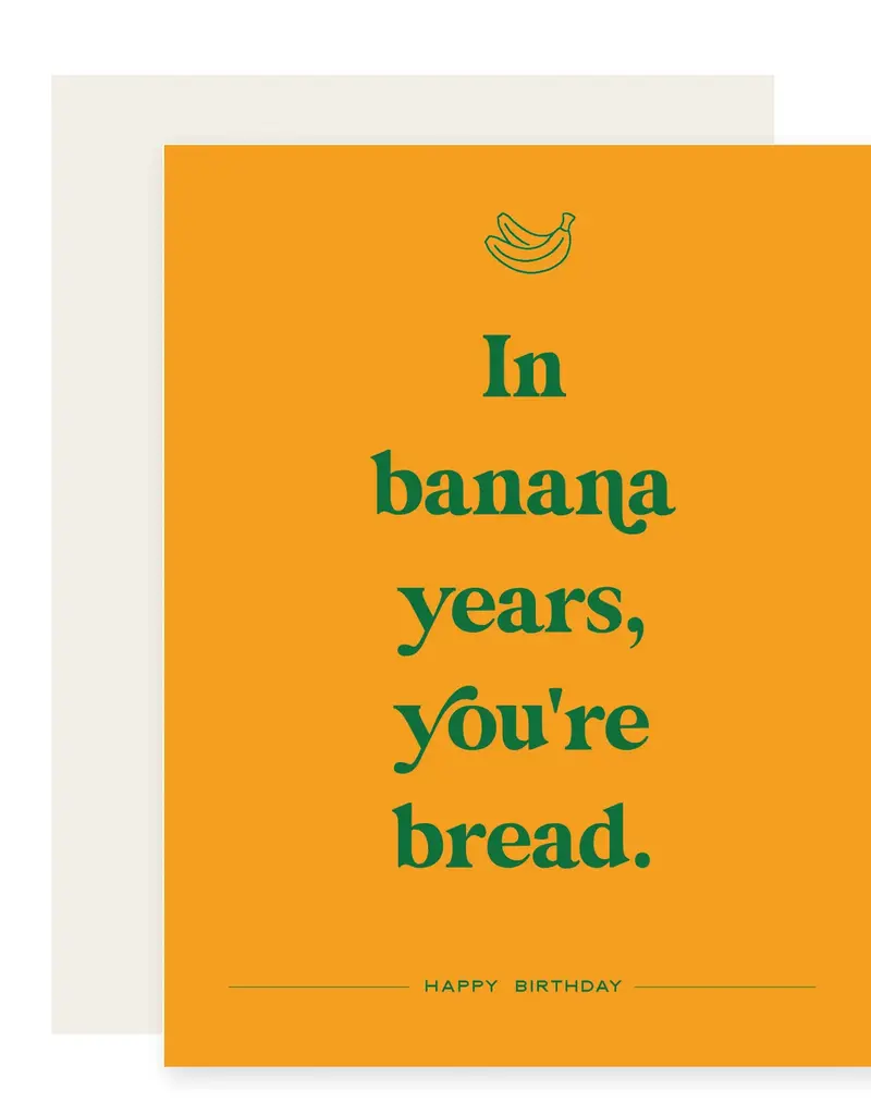 Paloma Paper Co. Banana Years Card