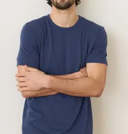 Marine Layer Signature Jacquard Crew Tee
