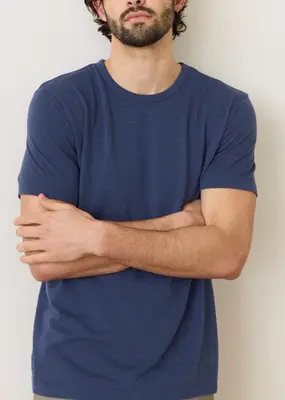 Marine Layer Signature Jacquard Crew Tee