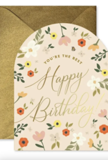 Ginger P. Designs Peach Arch B-Day Card