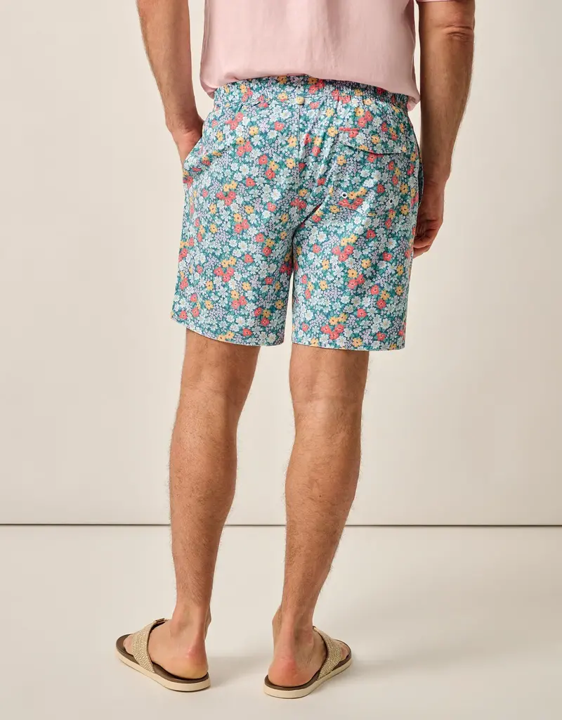 Johnnie-O Half Elastic 7" Surf Shorts