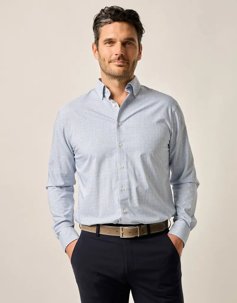 Johnnie-O Koby Performance Button Up Shirt
